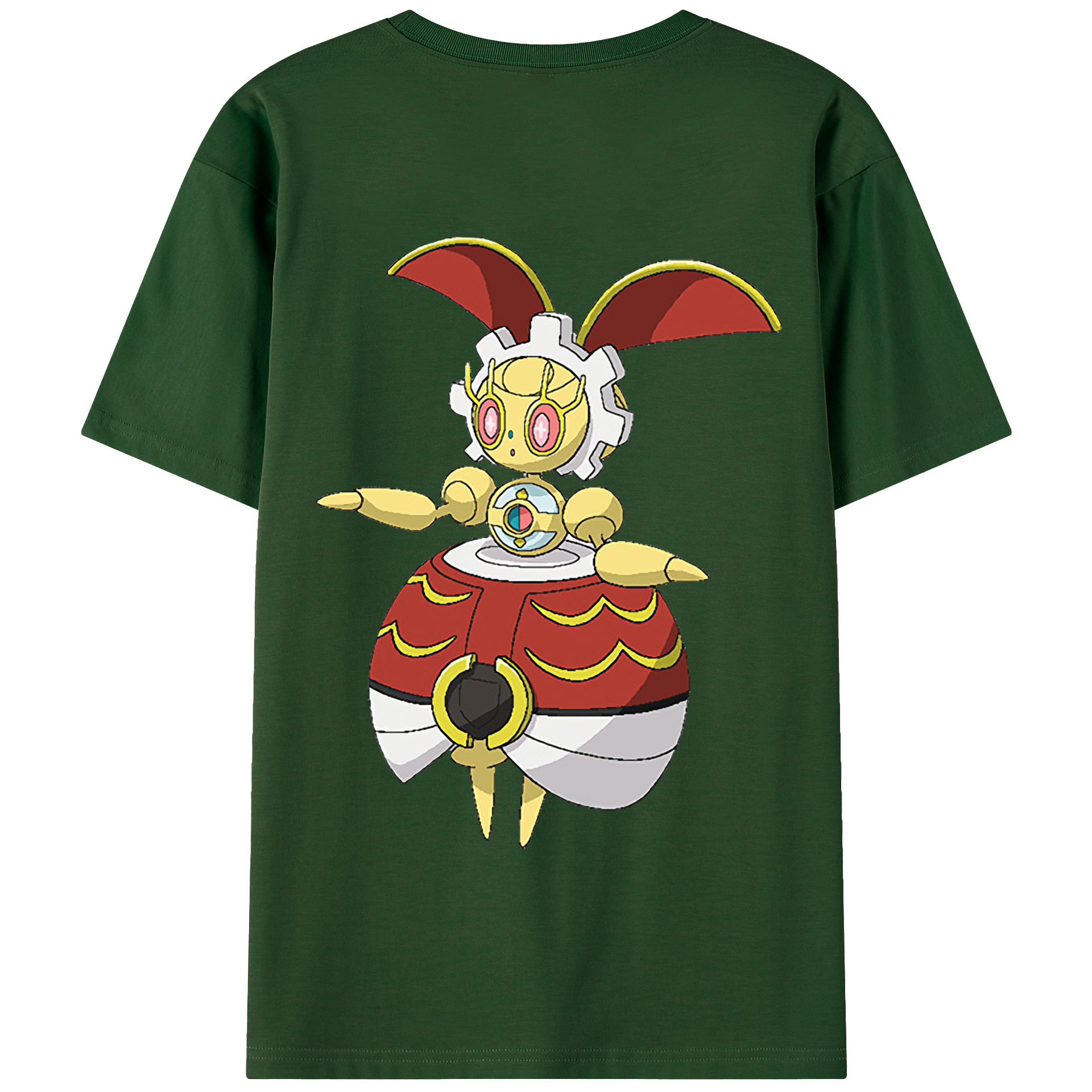 （画像用） ポケットモンスター Pokémon 綿100％半袖Tシャツ（背面プリント）